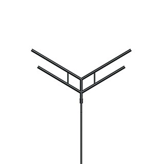 Кронштейн OXOR-SY4-3000x76-L1300 BLACK (Arlight, Сталь)