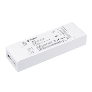 INTELLIGENT ARLIGHT Диммер SMART-CC-205-72-SH-PD-SUF (12-48V, 5x350-1200mA, 2.4G) (IARL, IP20 Пластик, 5 лет)