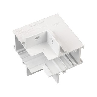 Коннектор угловой MAG-CON-MINI-2538-FDW-L90-INT (WH) (Arlight, IP20 Металл, 5 лет)