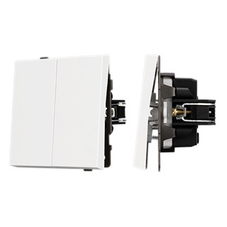 Механизм выключателя управления шторами SWT-TENDO-MKR2-PL-WH (230V, 10A) (Arlight, Белый)