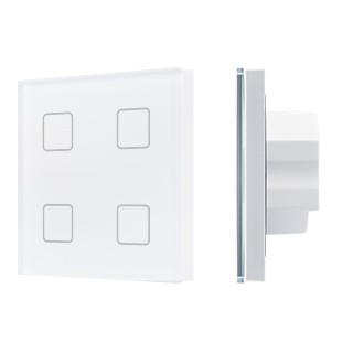 INTELLIGENT ARLIGHT Сенсорная панель DALI-301-11-IN White (BUS/24V, Backlight) (IARL, IP20 Пластик, 5 лет)