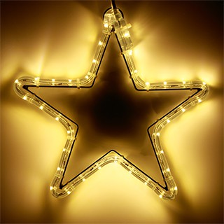 Фигура cветодиодная ARD-STAR-M1-295x275-36LED Warm (230V, 2.5W) (Ardecoled, IP65)